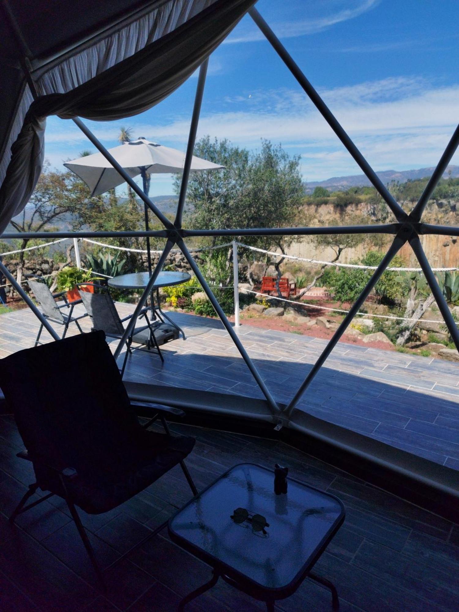 Готель El Gato Glamping Con Vista A Prismas Basalticos Уаска-де-Окампо Екстер'єр фото