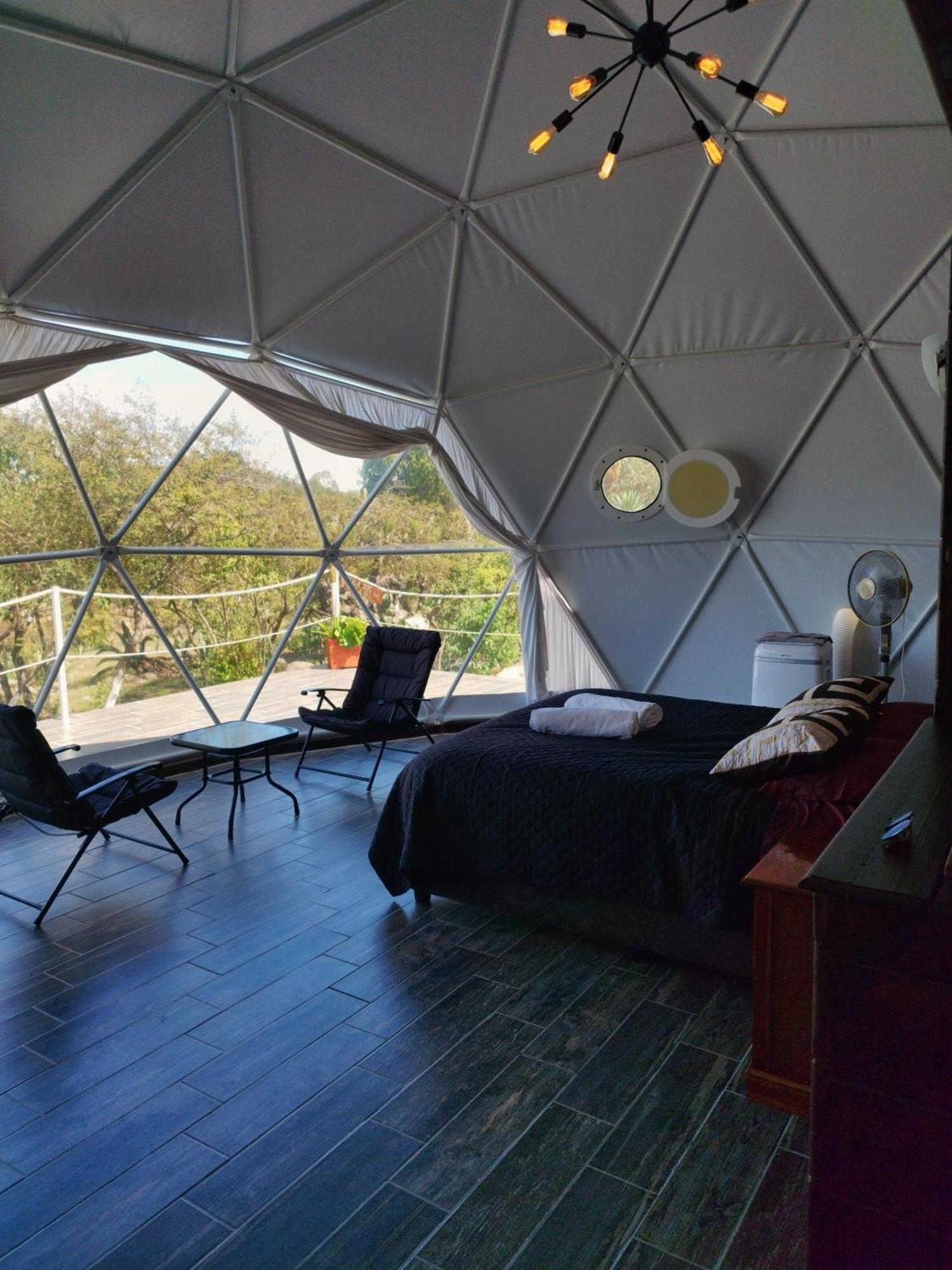 Готель El Gato Glamping Con Vista A Prismas Basalticos Уаска-де-Окампо Екстер'єр фото