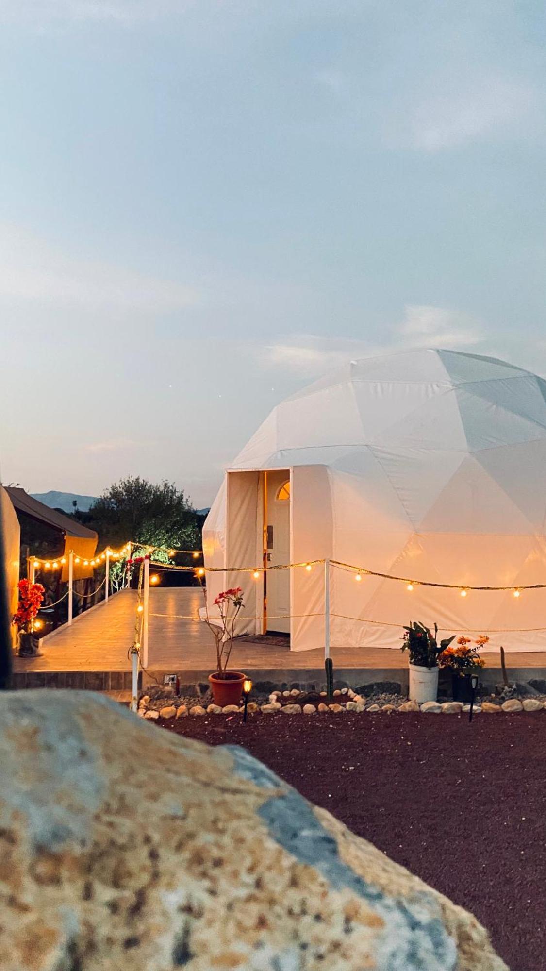 Готель El Gato Glamping Con Vista A Prismas Basalticos Уаска-де-Окампо Екстер'єр фото