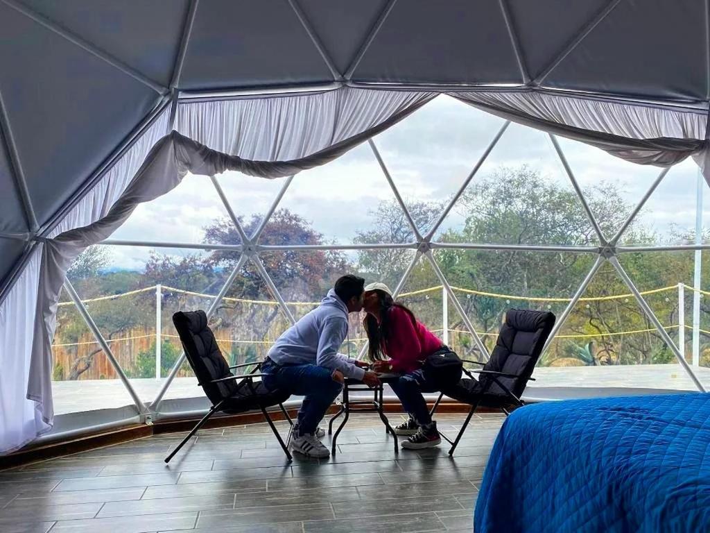 Готель El Gato Glamping Con Vista A Prismas Basalticos Уаска-де-Окампо Екстер'єр фото