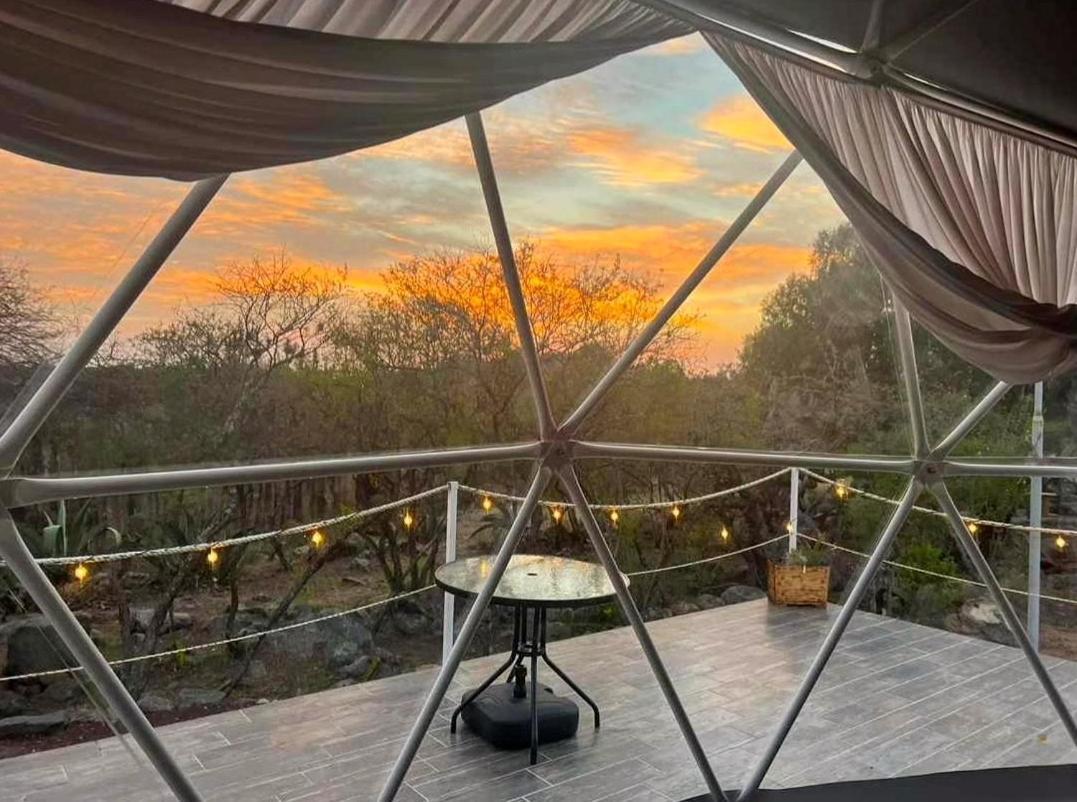 Готель El Gato Glamping Con Vista A Prismas Basalticos Уаска-де-Окампо Екстер'єр фото