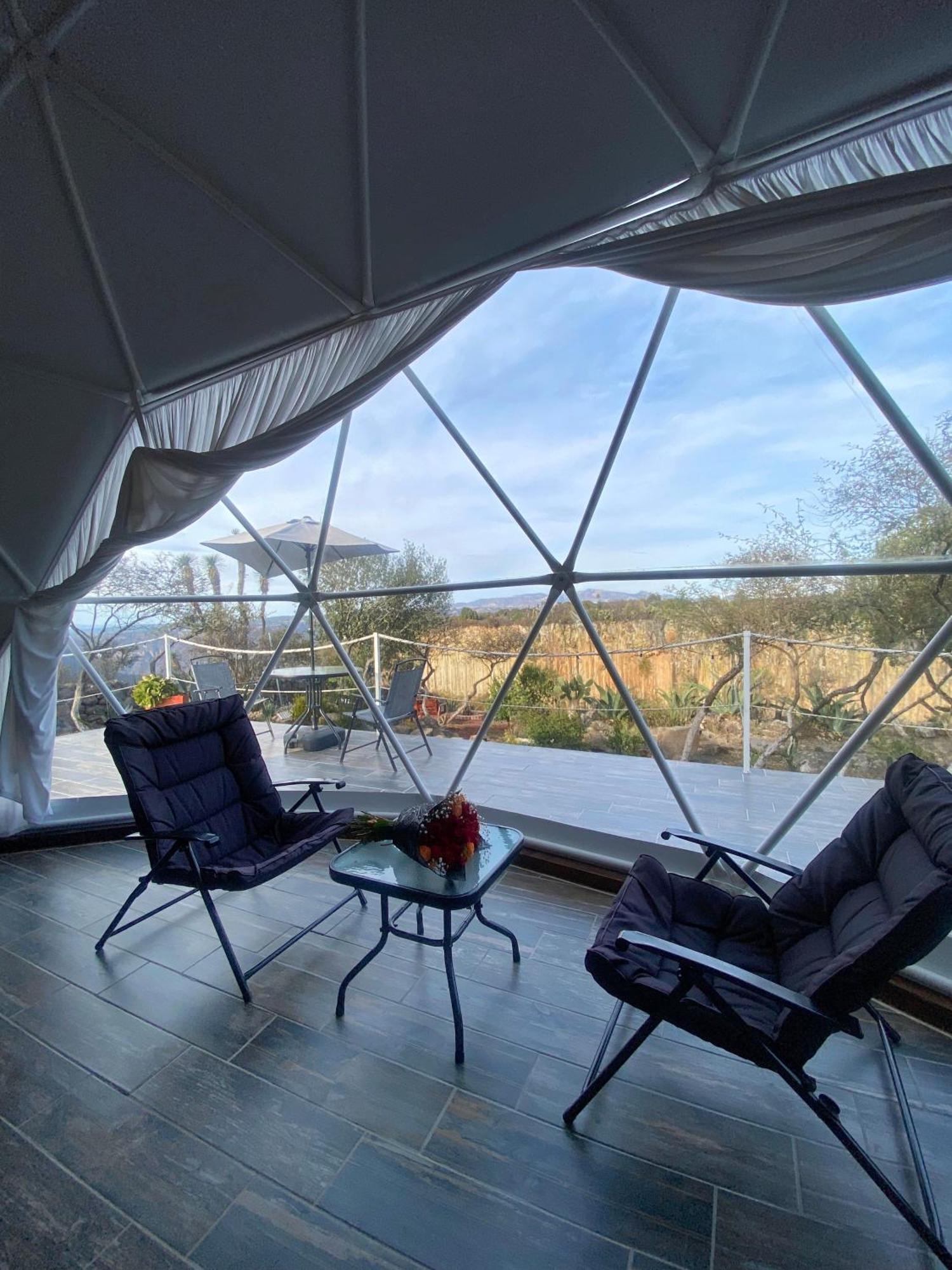Готель El Gato Glamping Con Vista A Prismas Basalticos Уаска-де-Окампо Екстер'єр фото