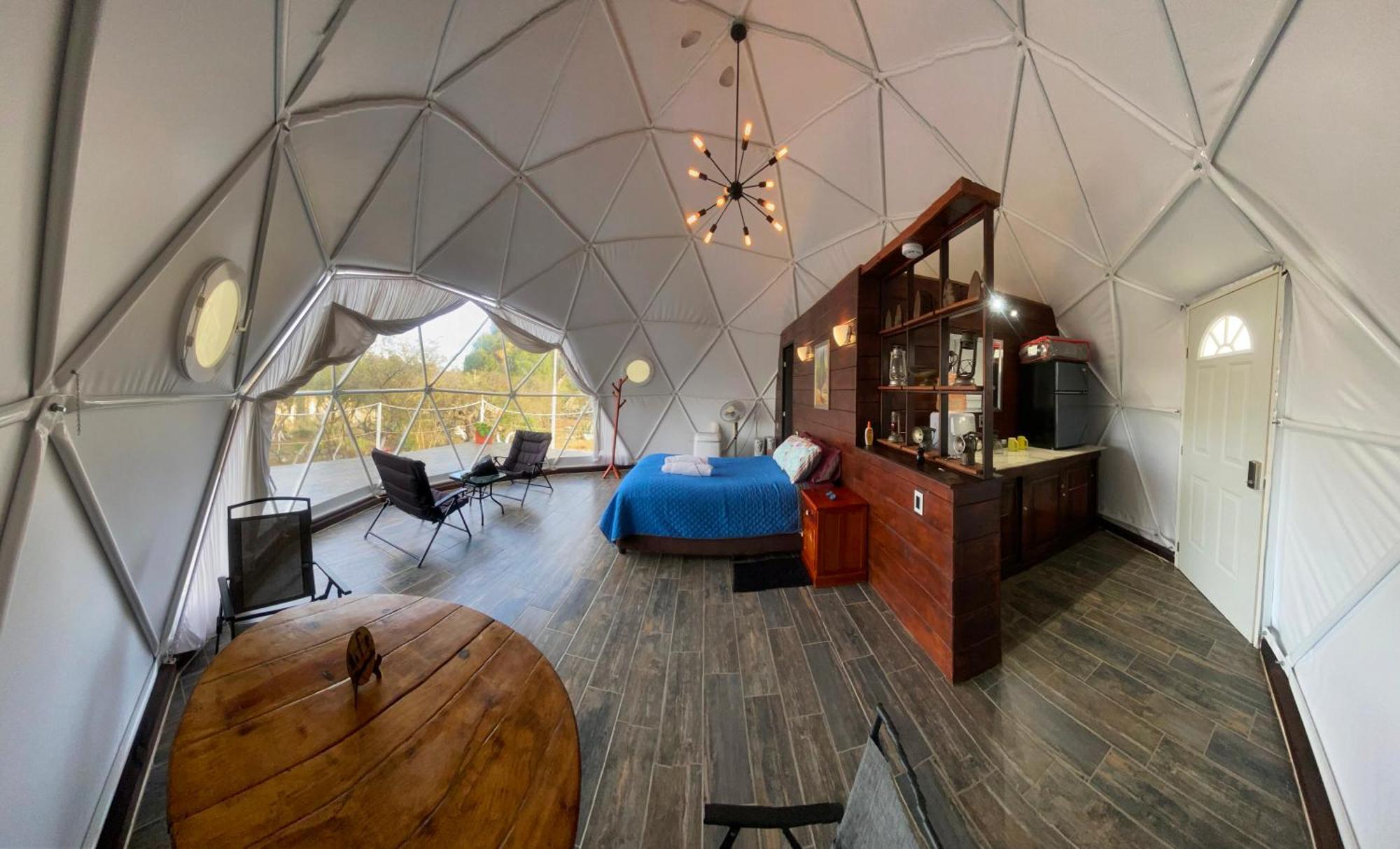 Готель El Gato Glamping Con Vista A Prismas Basalticos Уаска-де-Окампо Екстер'єр фото
