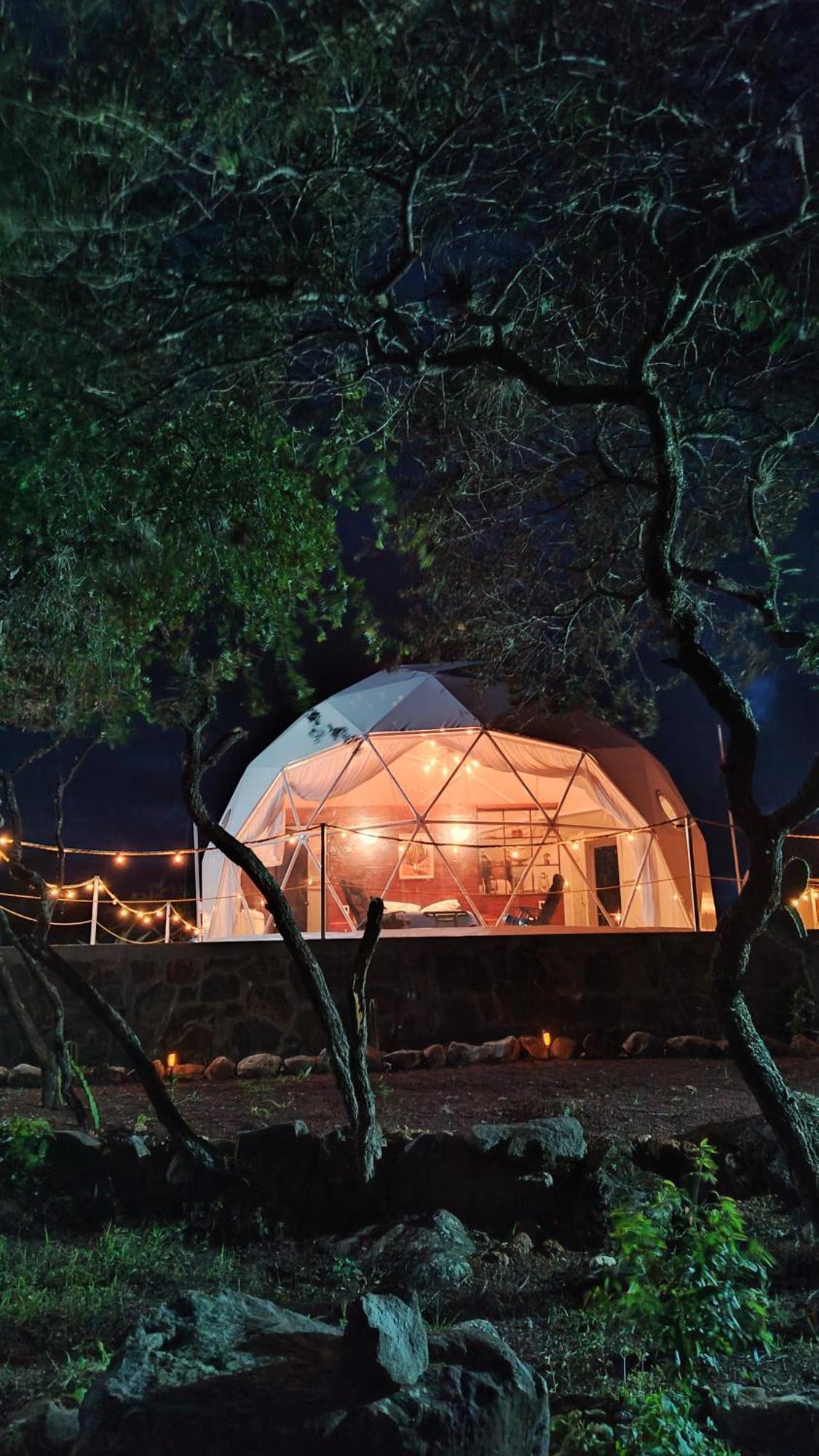 Готель El Gato Glamping Con Vista A Prismas Basalticos Уаска-де-Окампо Екстер'єр фото