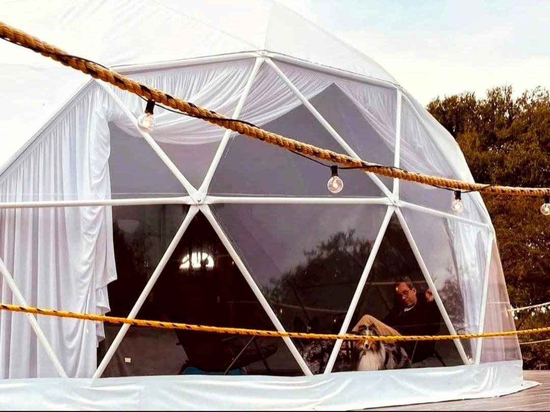 Готель El Gato Glamping Con Vista A Prismas Basalticos Уаска-де-Окампо Екстер'єр фото