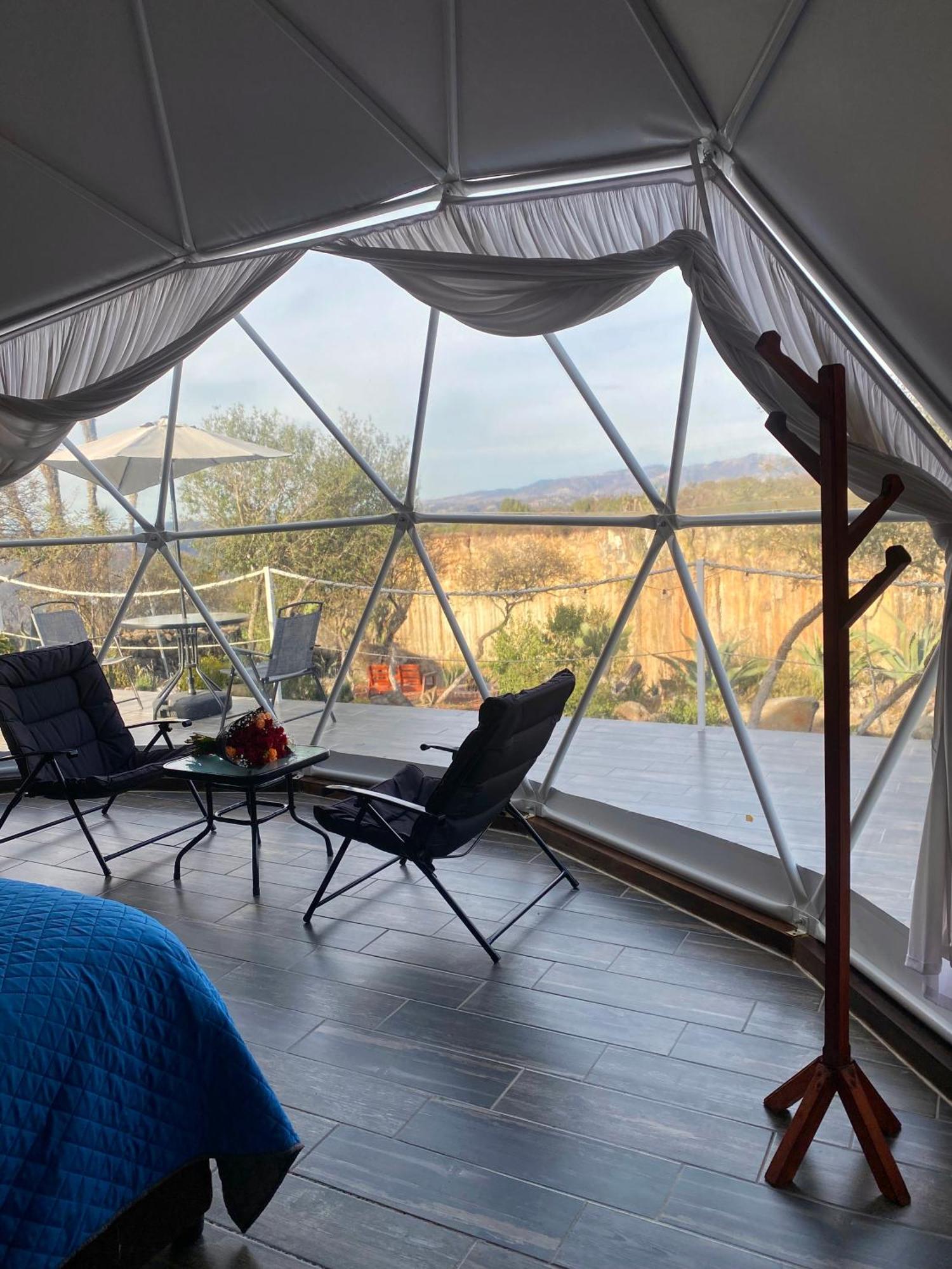 Готель El Gato Glamping Con Vista A Prismas Basalticos Уаска-де-Окампо Екстер'єр фото