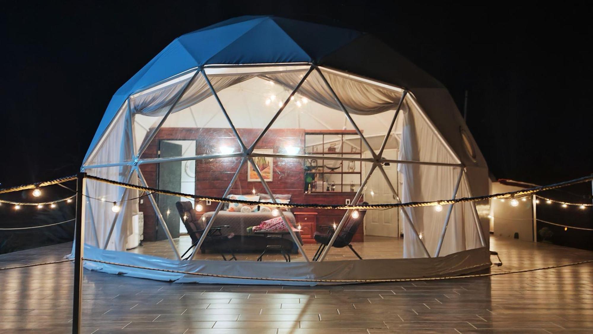 Готель El Gato Glamping Con Vista A Prismas Basalticos Уаска-де-Окампо Екстер'єр фото