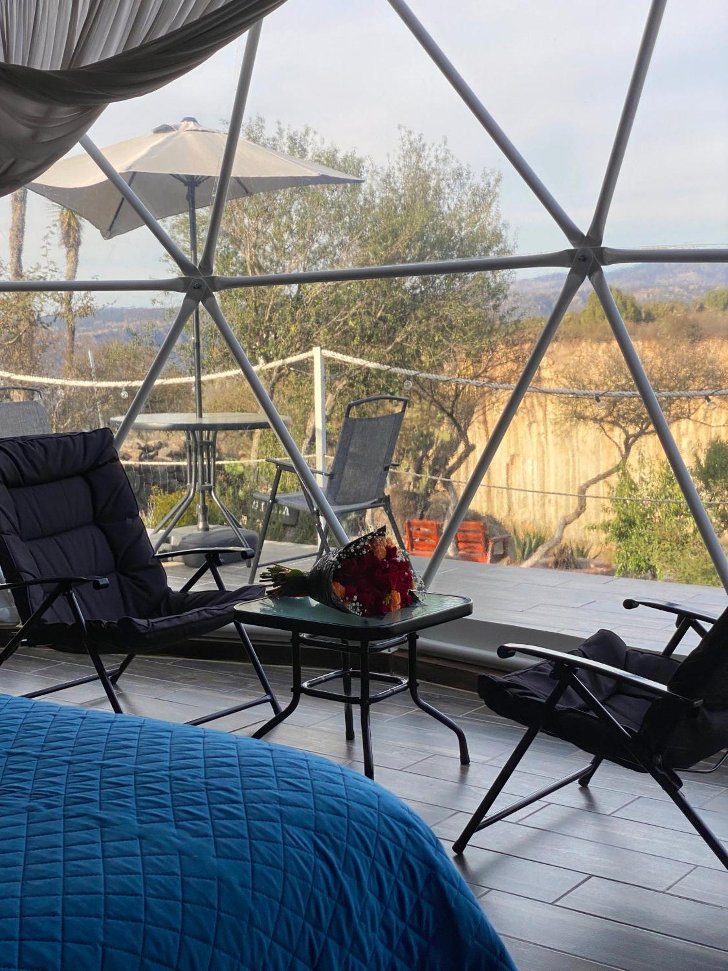 Готель El Gato Glamping Con Vista A Prismas Basalticos Уаска-де-Окампо Екстер'єр фото