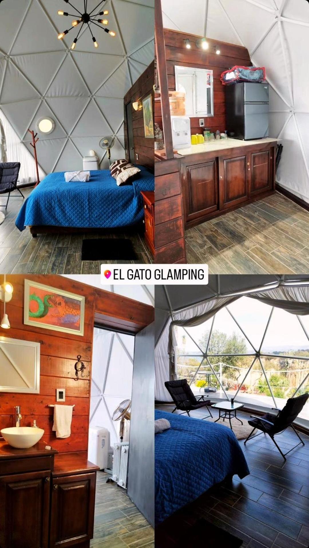 Готель El Gato Glamping Con Vista A Prismas Basalticos Уаска-де-Окампо Екстер'єр фото