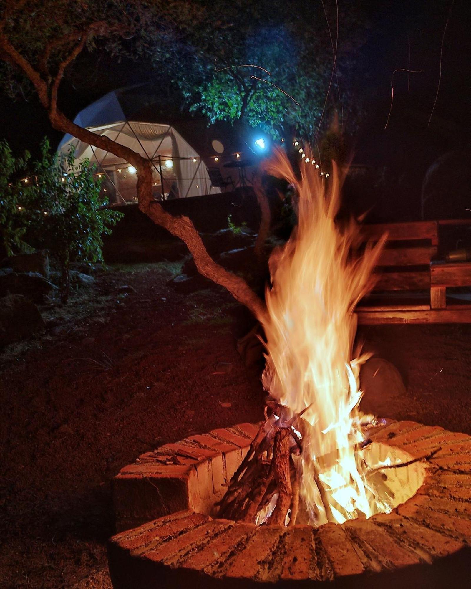 Готель El Gato Glamping Con Vista A Prismas Basalticos Уаска-де-Окампо Екстер'єр фото