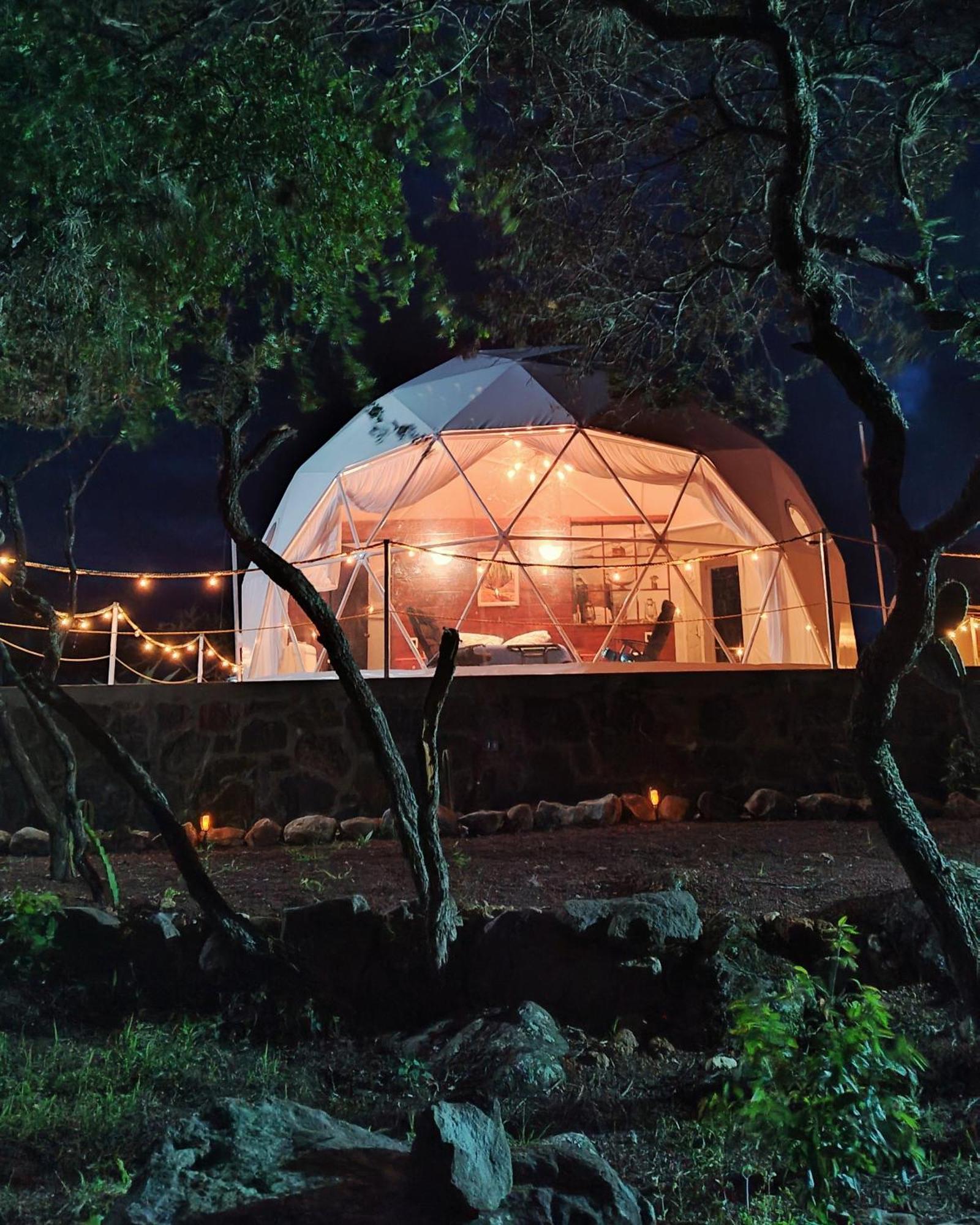 Готель El Gato Glamping Con Vista A Prismas Basalticos Уаска-де-Окампо Екстер'єр фото